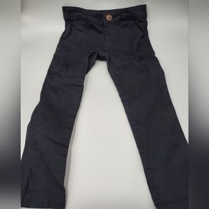 *Size 6 Skinny* Old Navy* Black Uniforn Pants* Adjustable*